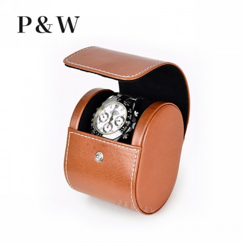 P&W 手工 皮質手錶收藏盒