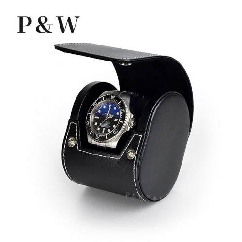 P&W 手工 超纖皮手錶收藏盒 