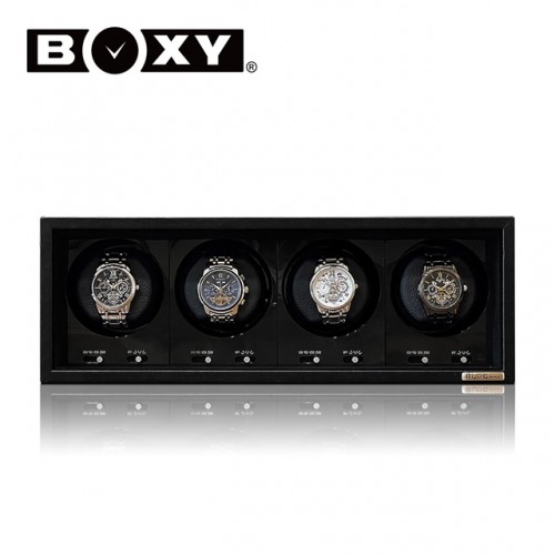 【BOXY】Safe ECO-04 PLUS 手錶自動上鍊盒 保險箱專用 皮革質感