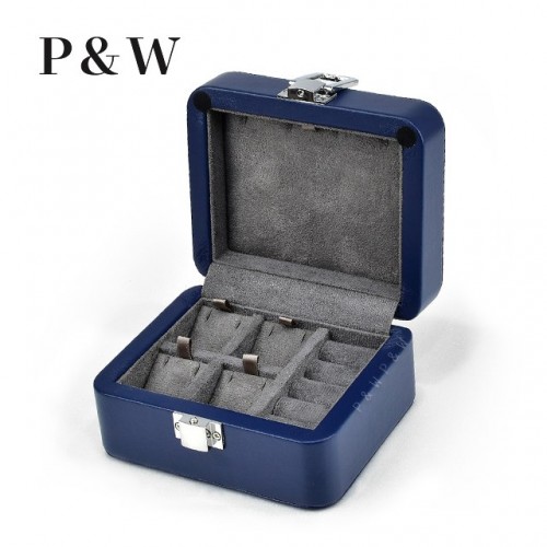 P&W 超纖皮革珠寶收藏盒 隨身首飾盒