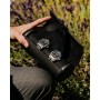 【英國 Rapport】Berkeley -D180 真皮圓筒 手錶收藏盒 (3支裝)