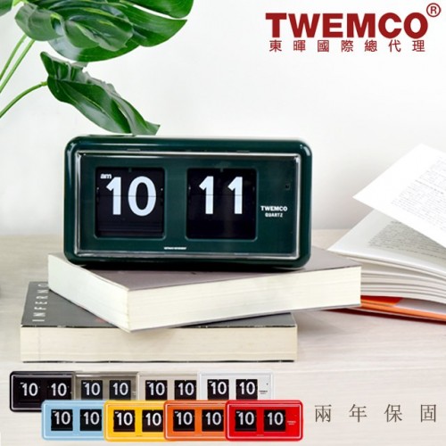 TWEMCO QT-30 系列 德國機芯翻頁鐘 可壁掛、桌放